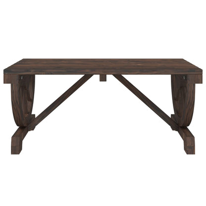 Tuintafel 90x50x40 cm massief vurenhout - AllerleiShop