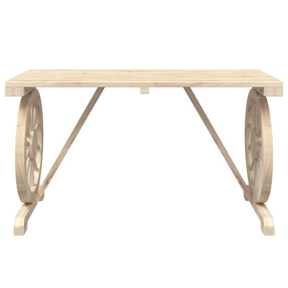 Tuintafel 115x55x65 cm massief vurenhout - AllerleiShop