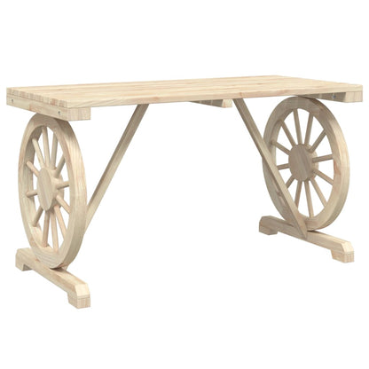 Tuintafel 115x55x65 cm massief vurenhout - AllerleiShop