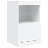 Dressoir met LED-verlichting 41x37x67 cm wit