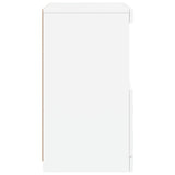 Dressoir met LED-verlichting 41x37x67 cm wit