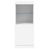 Dressoir met LED-verlichting 41x37x100 cm wit