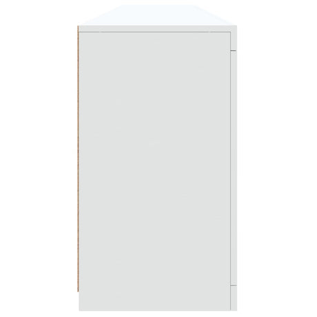 Dressoir met LED-verlichting 202x37x67 cm wit - AllerleiShop