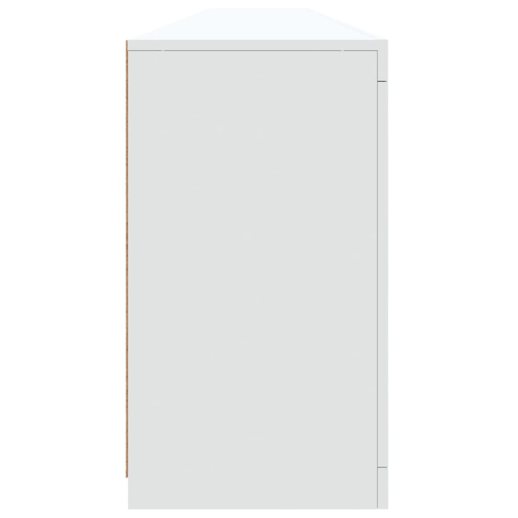 Dressoir met LED-verlichting 283x37x67 cm wit - AllerleiShop