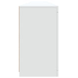 Dressoir met LED-verlichting 283x37x67 cm wit - AllerleiShop