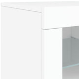 Dressoir met LED-verlichting 283x37x67 cm wit - AllerleiShop