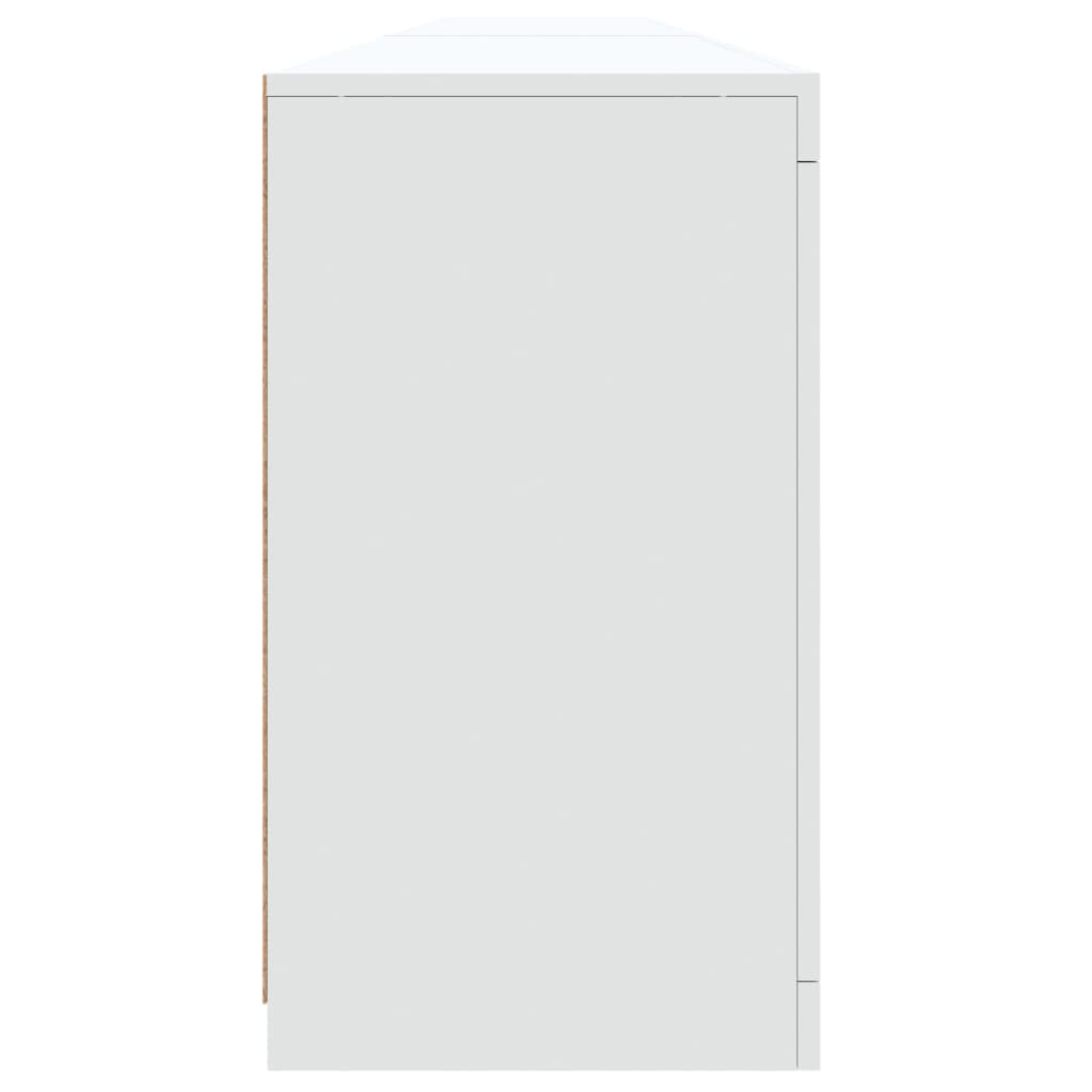 Dressoir met LED-verlichting 283x37x67 cm wit - AllerleiShop