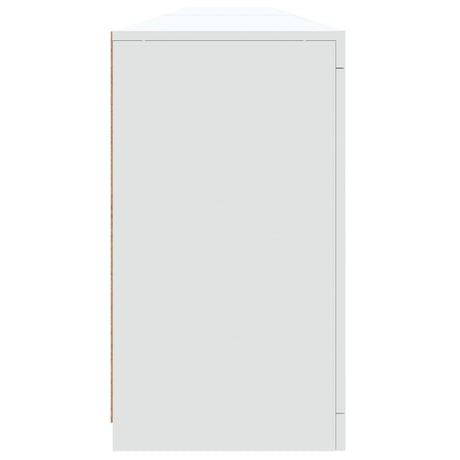 Dressoir met LED-verlichting 283x37x67 cm wit - AllerleiShop