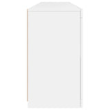 Dressoir met LED-verlichting 164x37x67 cm wit - AllerleiShop