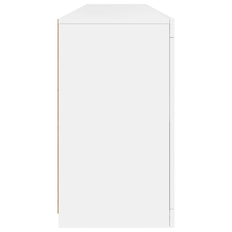 Dressoir met LED-verlichting 164x37x67 cm wit - AllerleiShop