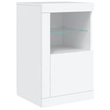 Dressoir met LED-verlichting 164x37x67 cm wit - AllerleiShop