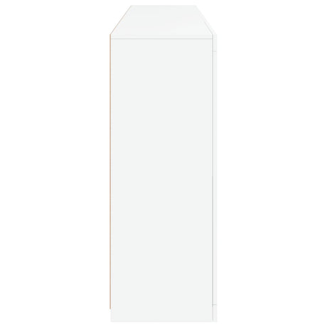 Dressoir met LED-verlichting 181,5x37x100 cm wit - AllerleiShop