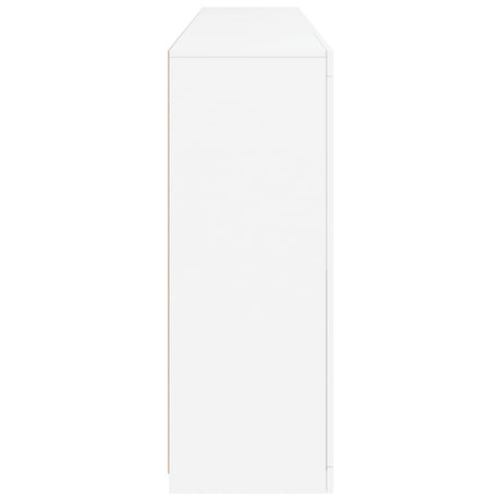 Dressoir met LED-verlichting 202x37x100 cm wit - AllerleiShop