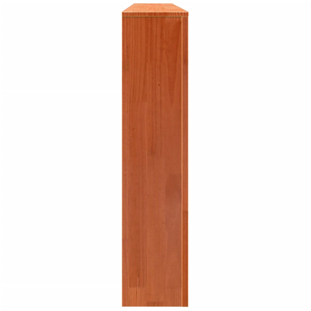 Radiatorombouw 79,5x19x84 cm massief grenenhout wasbruin - AllerleiShop