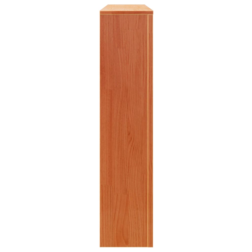 Radiatorombouw 108,5x19x84 cm massief grenenhout wasbruin - AllerleiShop