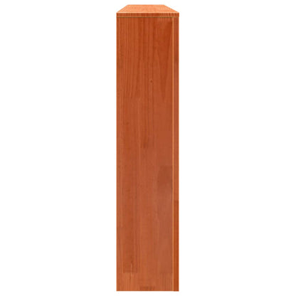 Radiatorombouw 169x19x84 cm massief grenenhout wasbruin - AllerleiShop