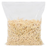 1000 st Golftees 83 mm bamboe - AllerleiShop