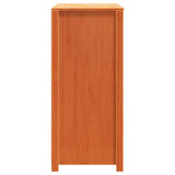 Dressoir 100x40x90 cm massief grenenhout wasbruin