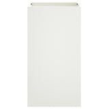 Plantenbak 42x38x75 cm staal wit - AllerleiShop