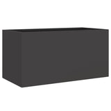 Plantenbak 62x30x29 cm staal zwart - AllerleiShop