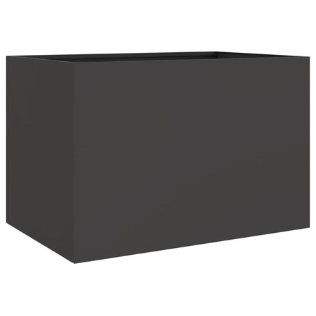 Plantenbak 62x40x39 cm staal zwart - AllerleiShop