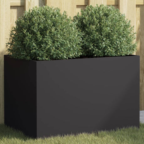 Plantenbak 62x40x39 cm staal zwart - AllerleiShop