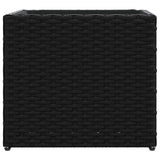 Plantenbakken 2 st 36x30x32 cm poly rattan zwart - AllerleiShop