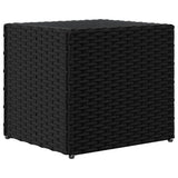 Plantenbakken 2 st 36x30x32 cm poly rattan zwart - AllerleiShop