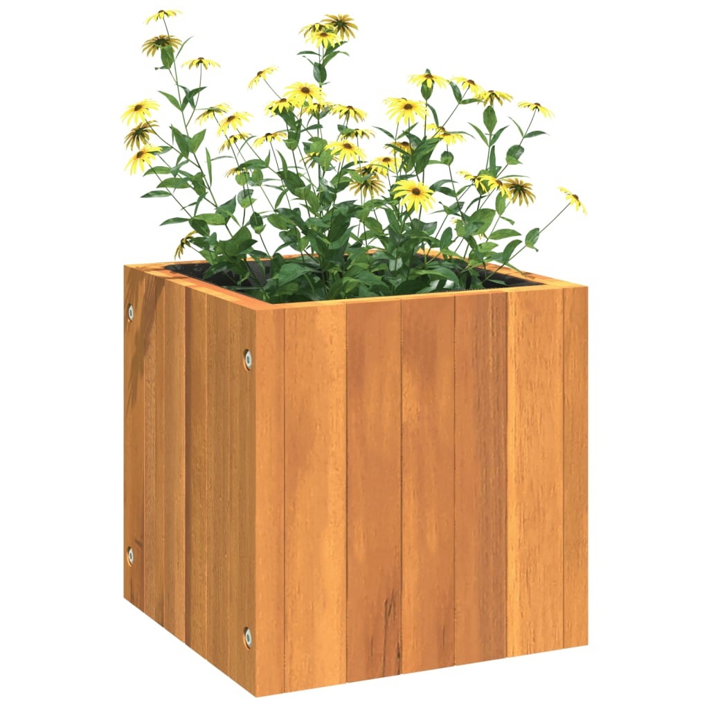 Plantenbak 25x25x25 cm massief acaciahout - AllerleiShop