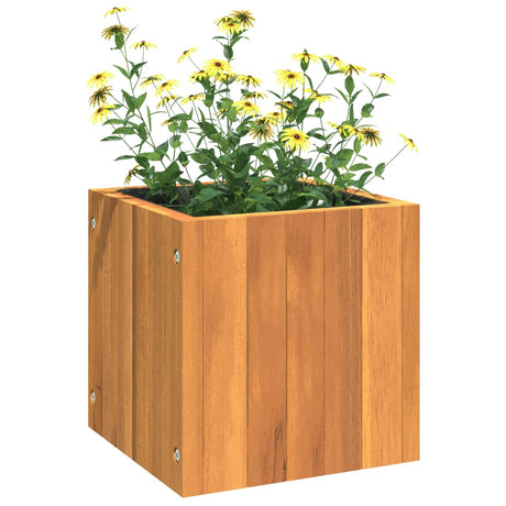 Plantenbak 25x25x25 cm massief acaciahout - AllerleiShop