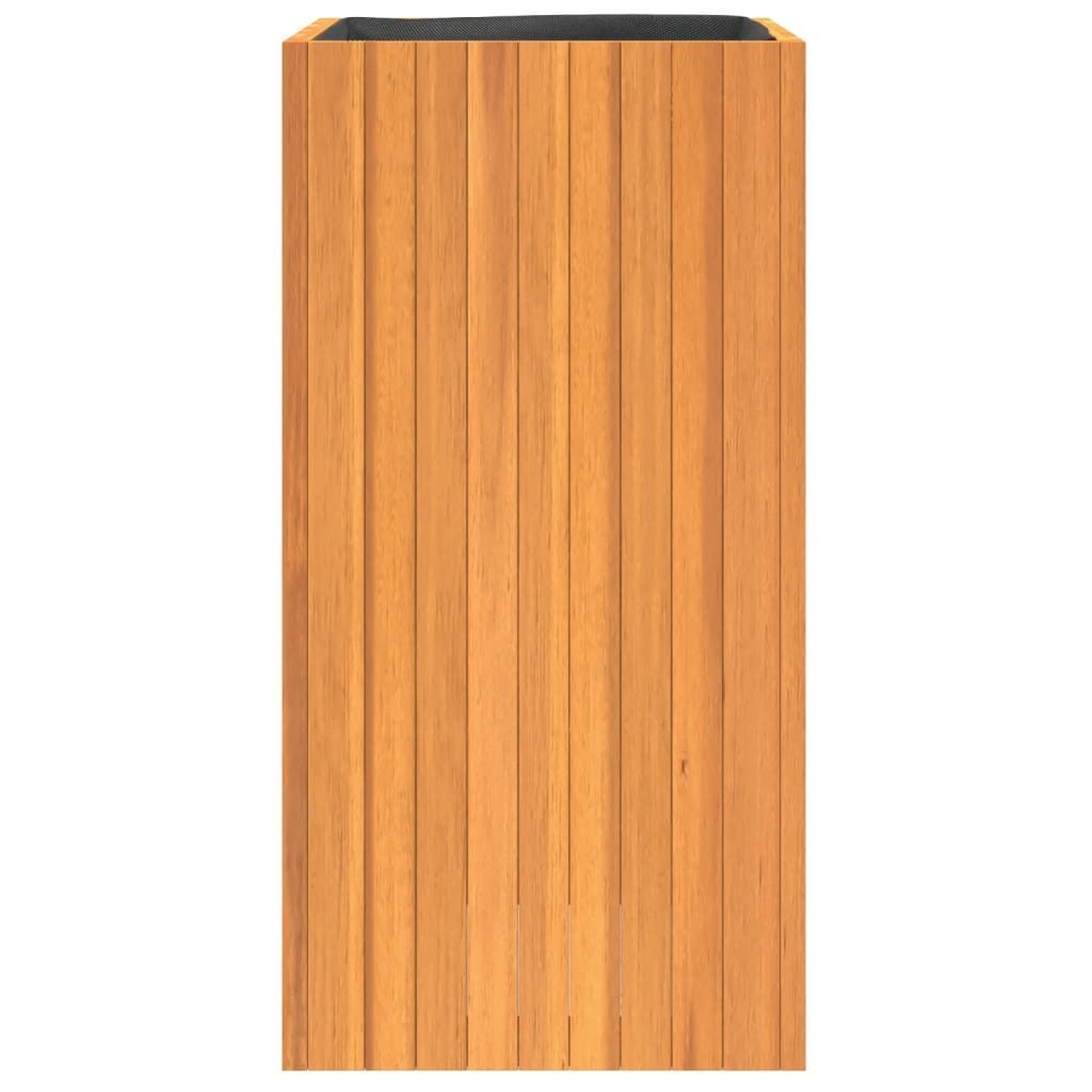 Plantenbak 45x45x90 cm massief acaciahout - AllerleiShop