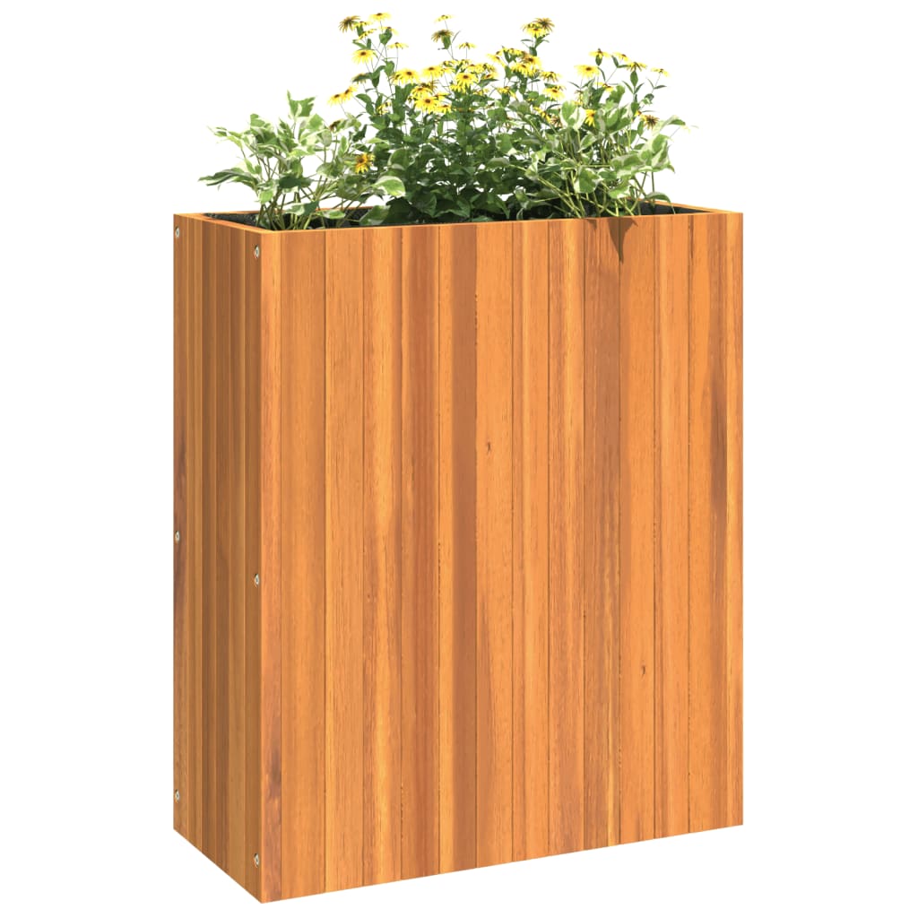 Plantenbak 59x27,5x70 cm massief acaciahout - AllerleiShop