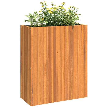 Plantenbak 59x27,5x70 cm massief acaciahout - AllerleiShop