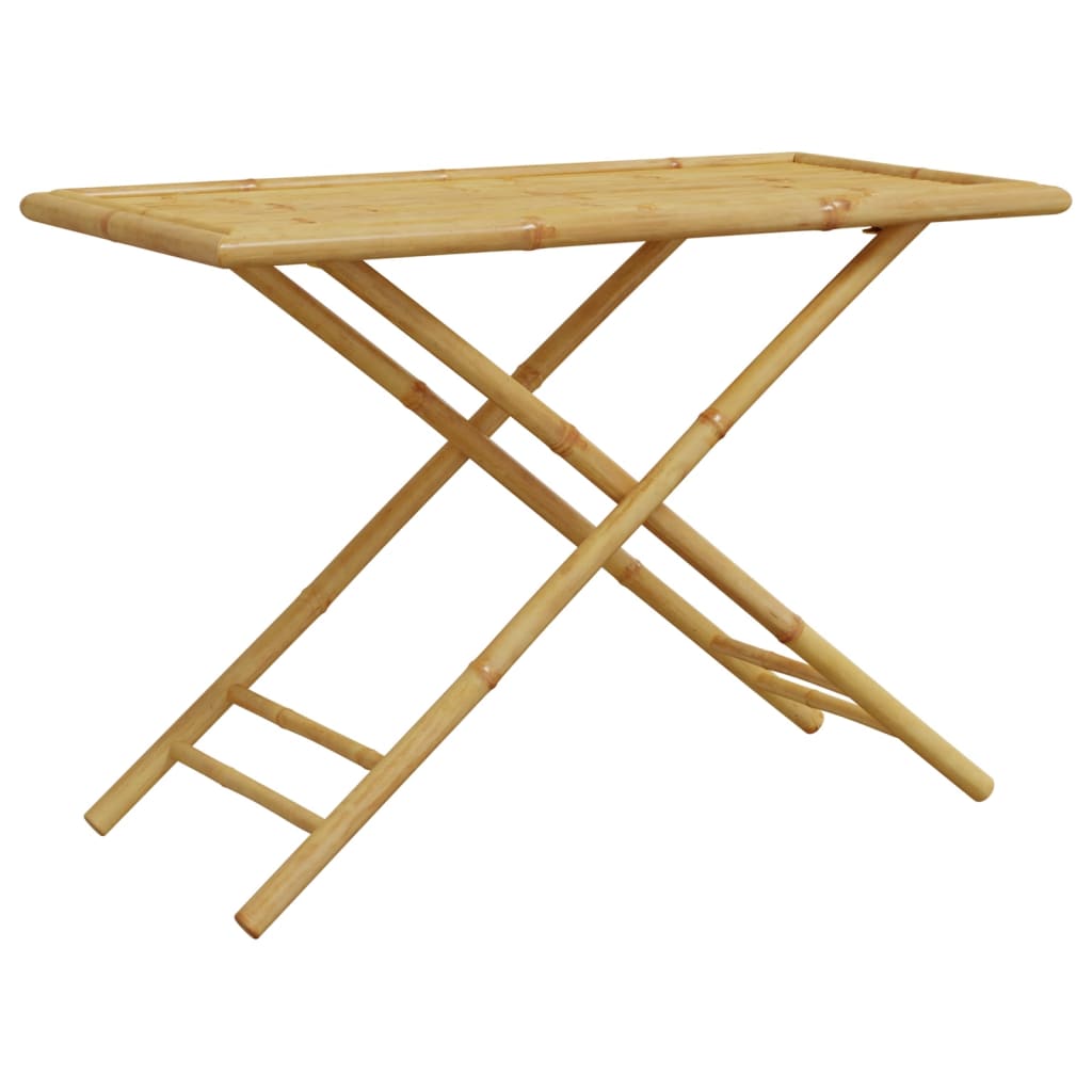 Tuintafel inklapbaar 110x55x75 cm bamboe - AllerleiShop