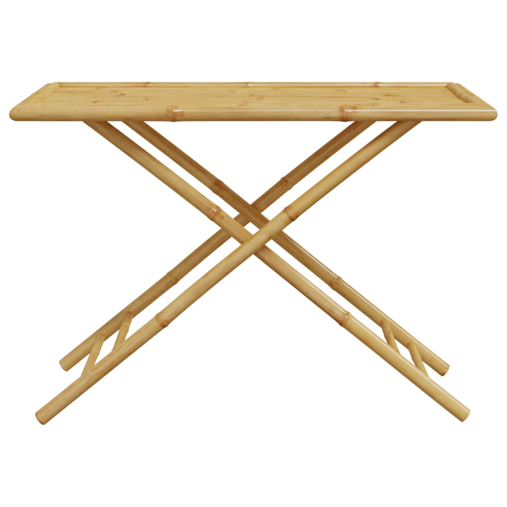 Tuintafel inklapbaar 110x55x75 cm bamboe - AllerleiShop