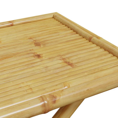 Tuintafel inklapbaar 110x55x75 cm bamboe - AllerleiShop