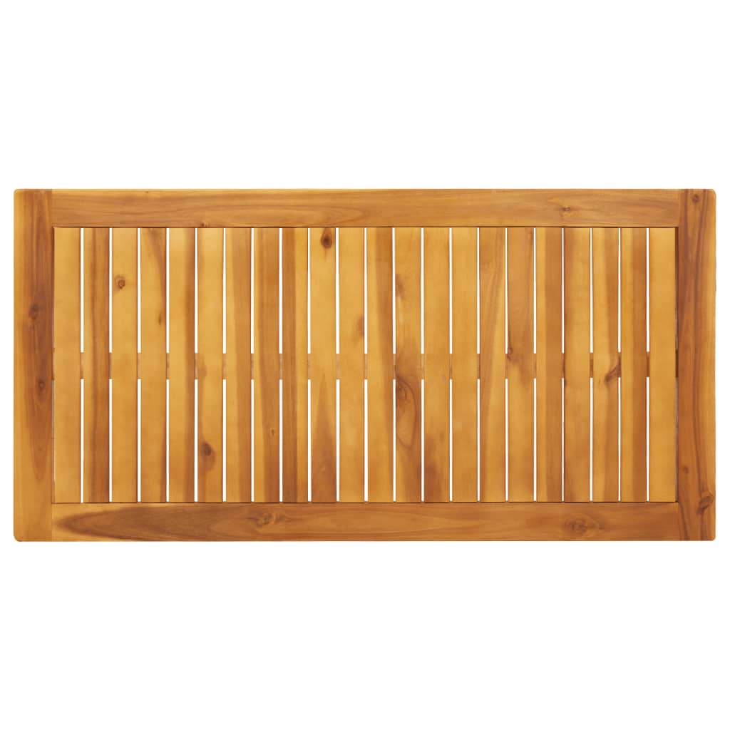 Tuintafel 110x55x75 cm massief acaciahout - AllerleiShop