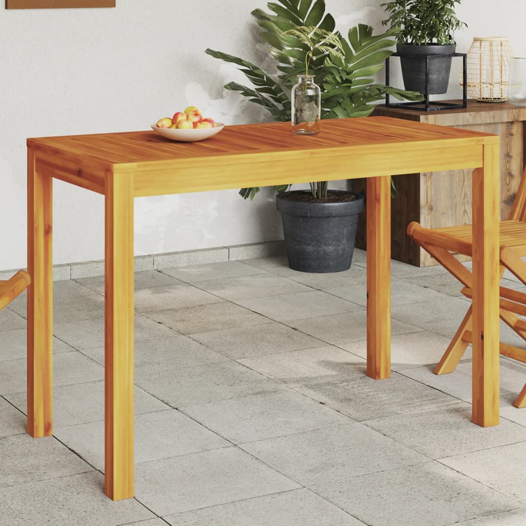 Tuintafel 110x55x75 cm massief acaciahout - AllerleiShop