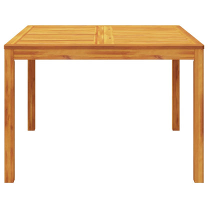 Tuintafel 110x110x75 cm massief acaciahout - AllerleiShop