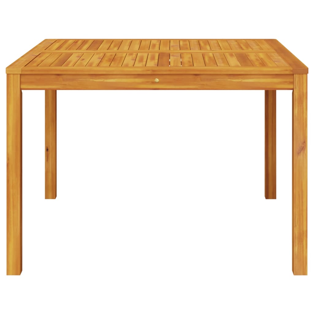 Tuintafel 110x110x75 cm massief acaciahout - AllerleiShop