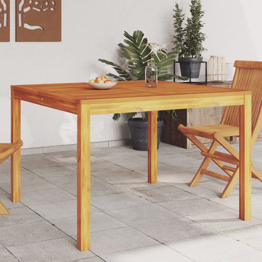 Tuintafel 110x110x75 cm massief acaciahout - AllerleiShop