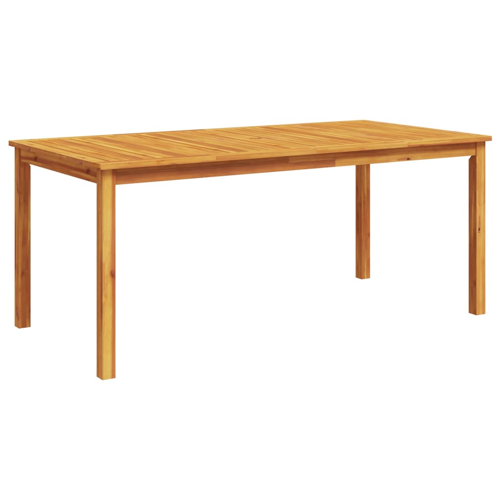 Tuintafel 180x90x75 cm massief acaciahout - AllerleiShop