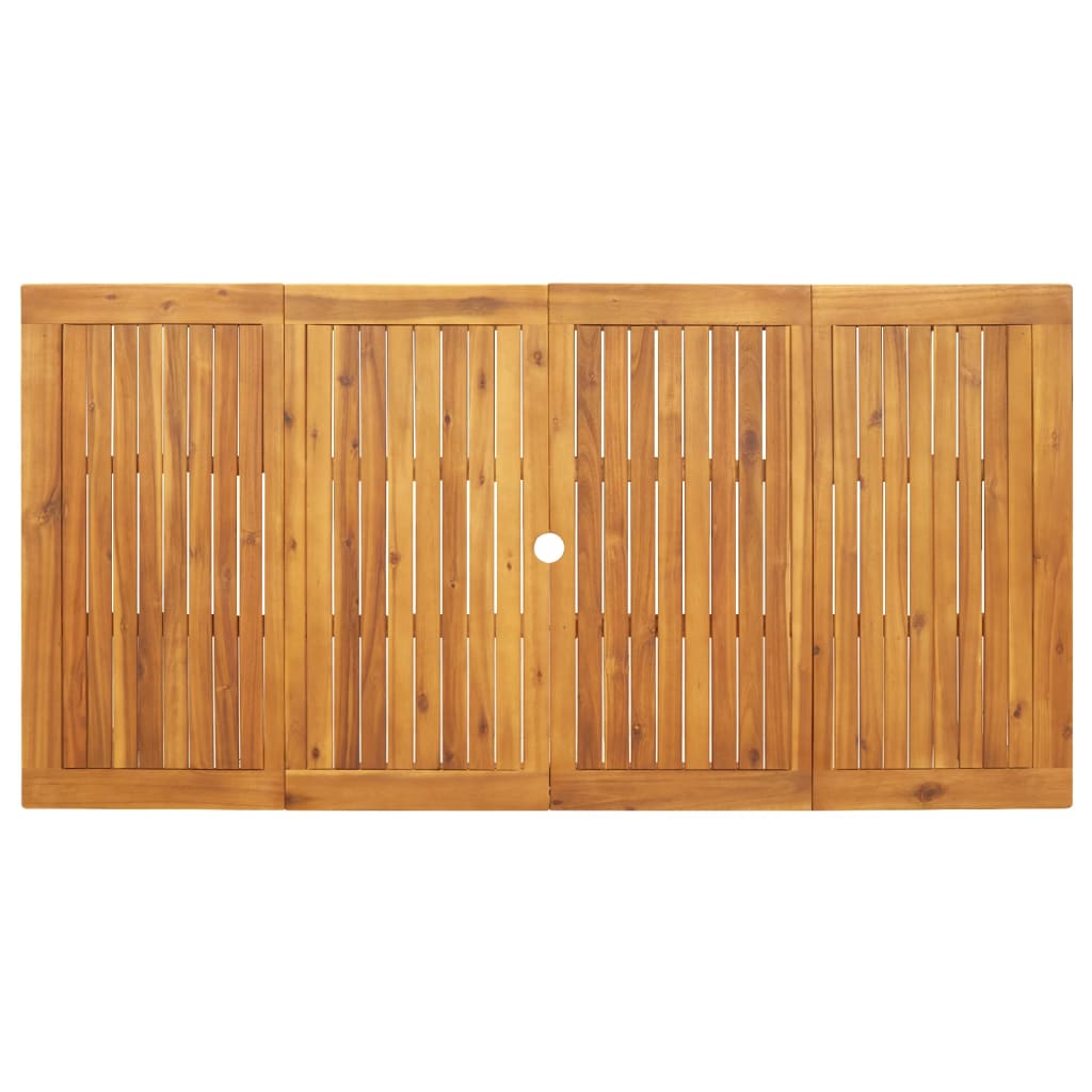 Tuintafel 180x90x75 cm massief acaciahout - AllerleiShop