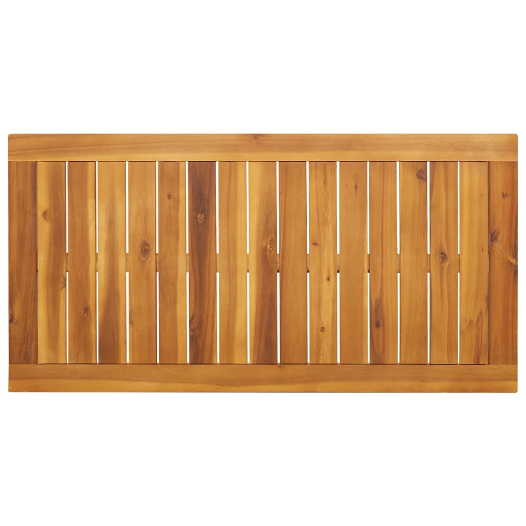 Tuintafel 110x56x75 cm massief acaciahout - AllerleiShop