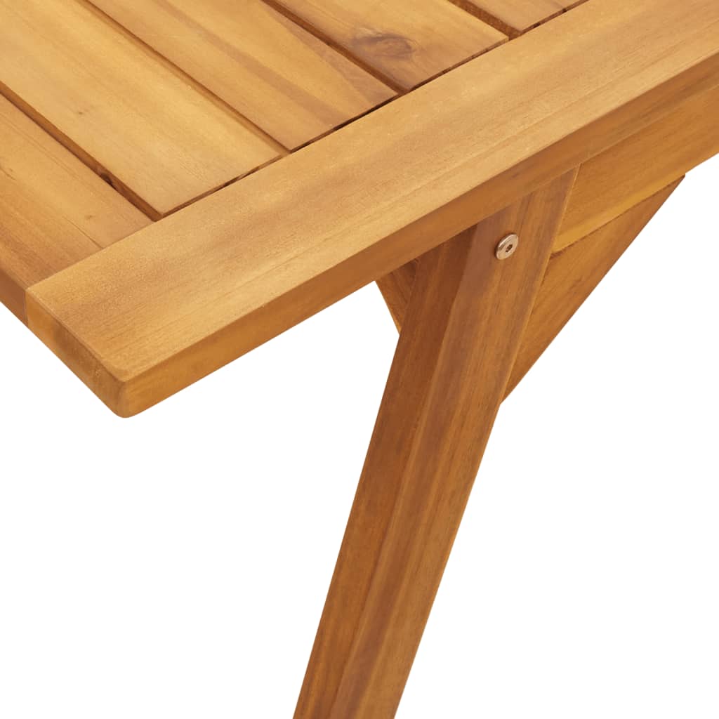 Tuintafel 110x56x75 cm massief acaciahout - AllerleiShop