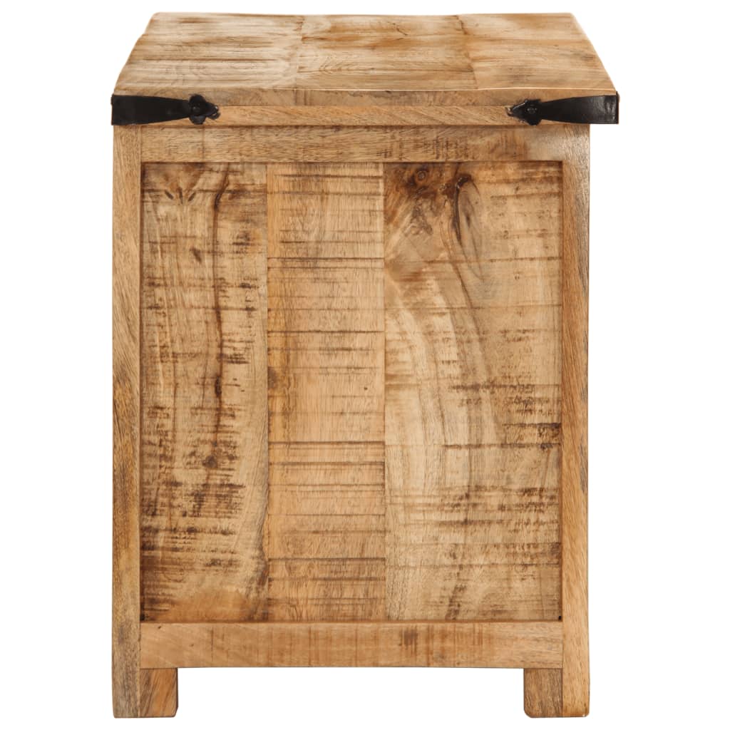 Tv-meubel 110x35x40 cm massief ruw mangohout - AllerleiShop