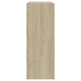 Schoenenkast 60x21x57 cm bewerkt hout sonoma eikenkleurig