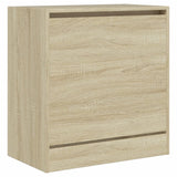 Schoenenkast 60x34x63,5 cm bewerkt hout sonoma eikenkleurig