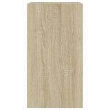 Schoenenkast 60x34x63,5 cm bewerkt hout sonoma eikenkleurig