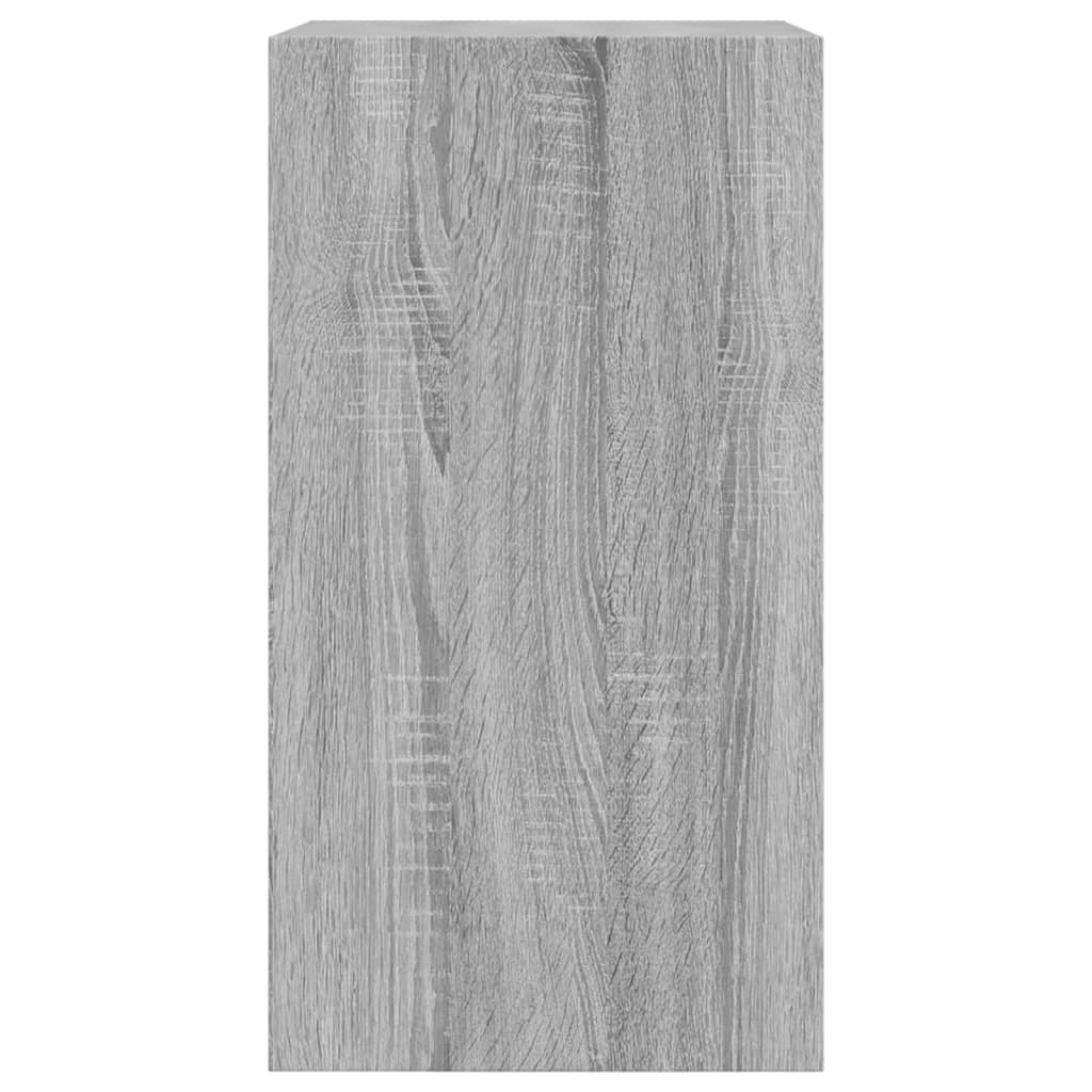 Schoenenkast 60x34x63,5 cm bewerkt hout grijs sonoma eikenkleur